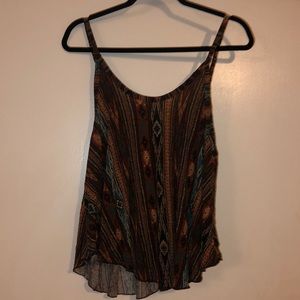 Tribal Print tank top - Medium